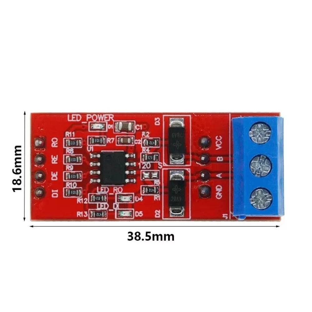 Durable 3.3V Voltage Regulator 5V Overvoltage Protection Ttl to Rs485 Module MAx3485 Max485