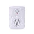 MP3 Downloadable Wireless PIR Motion Sensor Activated Player Infrared Doorbell Shop Store Welcome Voice Reminder with USB Cable