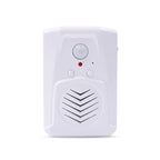 MP3 Downloadable Wireless PIR Motion Sensor Activated Player Infrared Doorbell Shop Store Welcome Voice Reminder with USB Cable