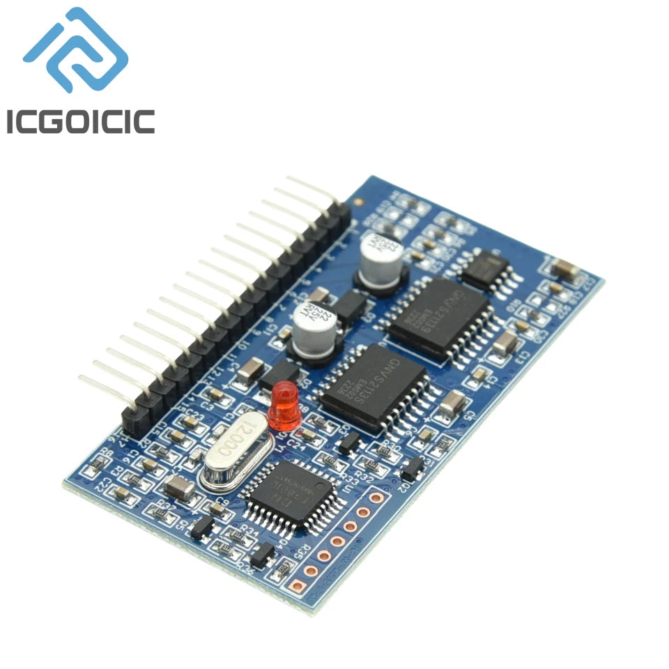5V DC-AC Pure Sine Wave Inverter SPWM Driver Board EGS002 12Mhz Crystal Oscillator EG8010 + IR2113 Driving Module LCD