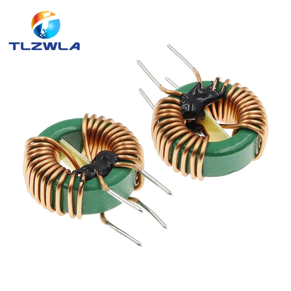 1PCS Common Mode Inductance 22*14*8 2MH 1.0 line Diameter 10A Magnetic Ring inductance Power Supply Filter inductance Coil