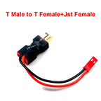 1/3/5PCS XT60 T Plug Female to Male JST Female Adapter For RC Helicopter Quadcopter LiPo Battery Plug Connector