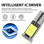 10pcs T10 W5W 194 501 Led Canbus No Error Car Interior Light T10 26 SMD 4014 Chip Pure White Instrument Lights Bulb Lamp 12V