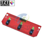 GREATZT Infrared Reflective Sensor TCRT5000 3-way Tracing/tracking Module Line Patrol Obstacle Avoidance Car Robot Sensor Module