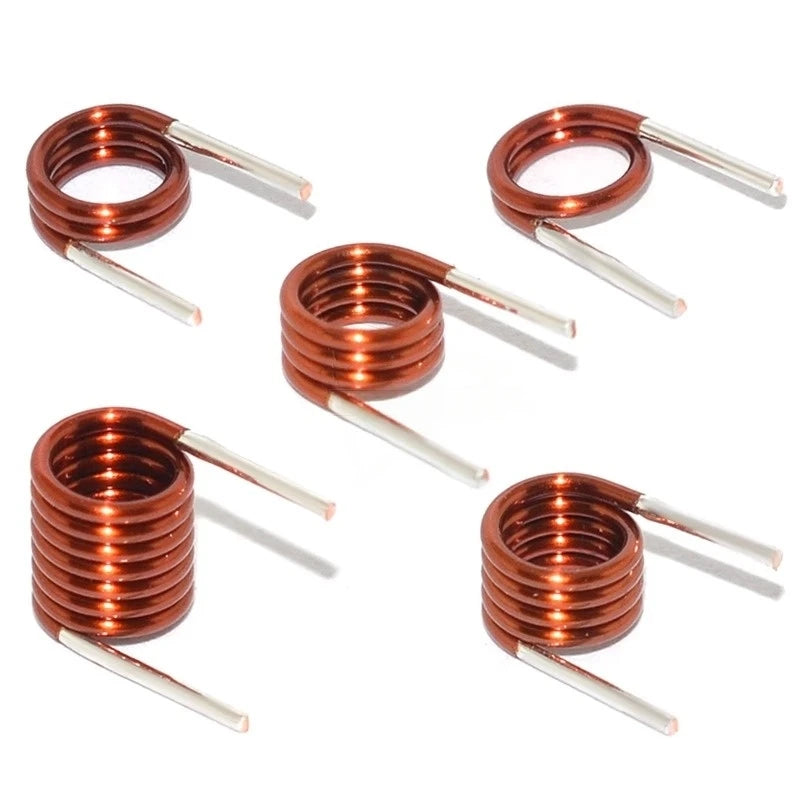 50PCS  Air Coil 3.5 * 1.5/2 5/3.5/4.5/7 Diameter FM Remote Control Coil Inductance