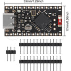 1-10PCS Pro Micro NRF52840 Development Board Compatible With Nice!Nano V2.0 Bluetooth Charging Management Pro Micro NRF52840