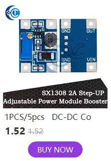 IP5310 Type-C USB-a 5V 3.1A Boost Converter Step-Up Power Module Power Bank Accessories With Switch LED Indicator