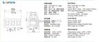 10pc PCB Screw Terminal Block 128-3.5/3.81/5.0/5.08/7.5/7.62-2P 3Pin Spliceable 0.15/0.2/0.25/ 0.3inch Pitch Rohs Wire Connector