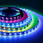 WS2811 WS2812B WS2813 WS2815 5050RGB LED Strip Lights Individually Addressable 30/60/144Pixels/Leds/m Black /White PCB DC5V/12V