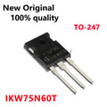 5-10/PCS New Original IKW75N60T K75T60 TO-247 600V 75A Inverter IGBT In Stock