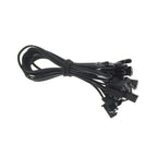 10pcs Temperature Sensor  Epoxy Air Temperature Probe 10K B Value 3950 Error 1%L =20CM SM-P2.54-2P Plug NTC Thermistor