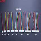 10pc 1.0 1.25 1.5 2.0 2.54 Sh/Jst/Zh/Ph/Xh 1.0mm 1.25mm 1.5mm 2.0mm 2.54mm Female Plug Connector With Wire 2/4/5/6/8/10/12P Pin