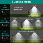 9990000000LM Most Powerful LED Solar Light Outdoor Motion Sensor Solar Lights IPX67 Waterproof Solar Street Lamp Garden Lantern