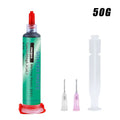 Sn99Ag0.3Cu0.7 Lead Free High-Temperature Solder Paste Needle Tube for SMT PCB BGA Mobile USB Phone Socket Repair, LED Soldering