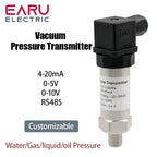 RS485  4-20mA 0-5V 0-10V Output -1-400Bar G1/4 Vacuum Pressure Transmitter Transducer Sensor Controller 0.5% FS High Precision
