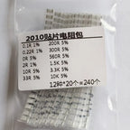 0201 0402 0603 0805 1206 1210 2512 SMD Resistor Assortment Kit, Mixed Resistors with 33 / 60 / 80 / 170 Values