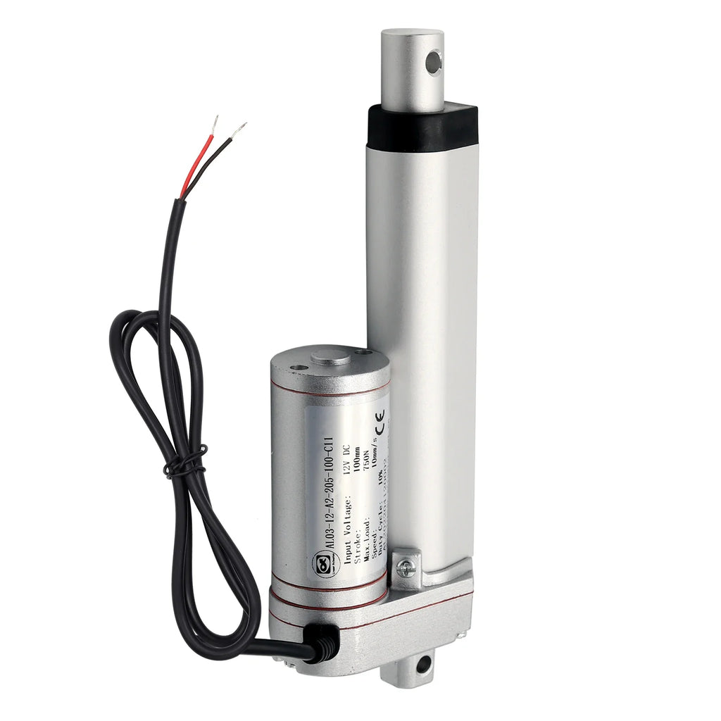 12V Linear Actuator WIth Remote Control 1000N 14mm/s Speed Metal Gear DC Electric Drive Linear Motor 50mm 100mm 150mm Stroke