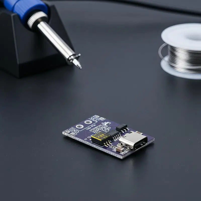 @*PD Trigger Module Type-C 5/9/12/15/20V Adjustable Fast Charging Decoy Board for DIY Electronics Projects