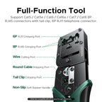 UGREEN RJ45 Crimper Tools Crimping Pliers for CAT5/6/7/8 8P/6P Ethernet Lan Cable Network Cutter Stripper Plier Multifuntion