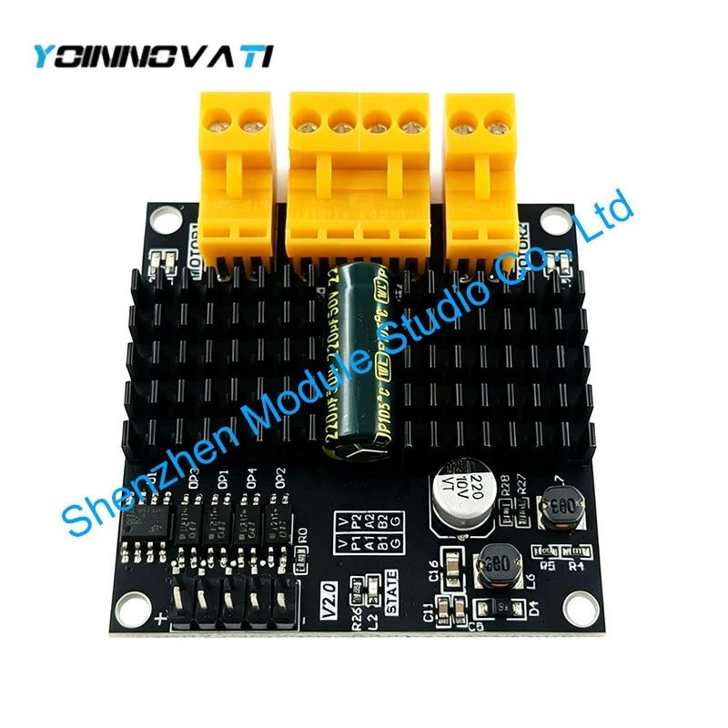 12V/24V 12A Dual Channel DC Motor Driver Board, H-Bridge, Superior to L298N & BTS7960, 10A Rated Current