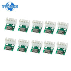 10pcs Female Connector MICRO USB To DIP Adapter 2.54mm 5pin Connector DIP PCB Adapter Breakout Board