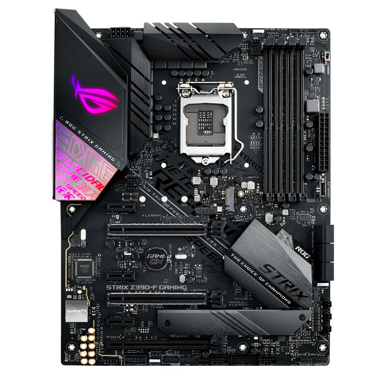 LGA 1151 Asus ROG STRIX Z390-F GAMING Motherboard DDR4 Intel 8th 9th-Gen I9 I7 I5 I3 128GB RGB CrossFireX Z390