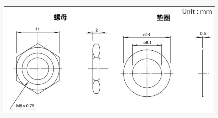 Double Volume Potentiometer ALPS RK27 10KA 20KA 50KA 100KA 250KAx2 Dual Unit 6Pins Round Handle Rotary Switch