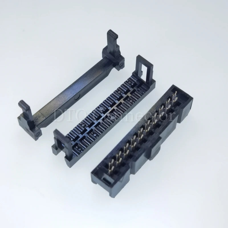 10PCS FC-6/8/10/12/14/16/18/20/30/40/50 Pins Female Header IDC Socket Connector 2.54MM Pitch FOR 1.27MM Ribbon Cable Connector