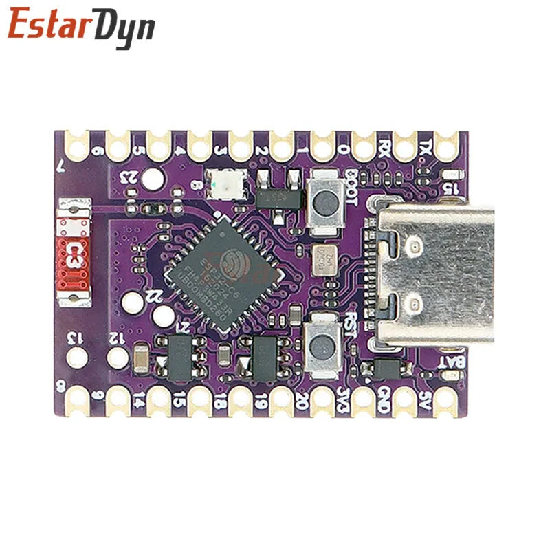 Estardyn  ESP32-C6 SuperMini Development 4MB flash WIFI 6 Bluetooth 5 Microcontroller Programming Learning Board