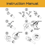 Hoolnx CAT8 CAT7 CAT6A CAT6 Tool less RJ45 Keystone Jack, Metal Zinc Alloy Self-locking Tool Free STP Shielded Module Coupler