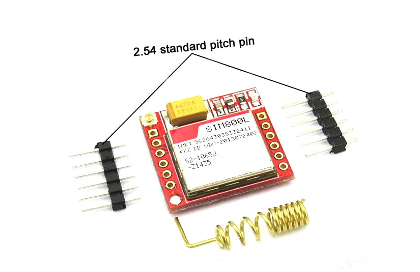 1-10pcs/Smallest SIM800L GPRS GSM Module Kit MicroSIM Card Core BOard Quad-band TTL Serial Port with the antenna