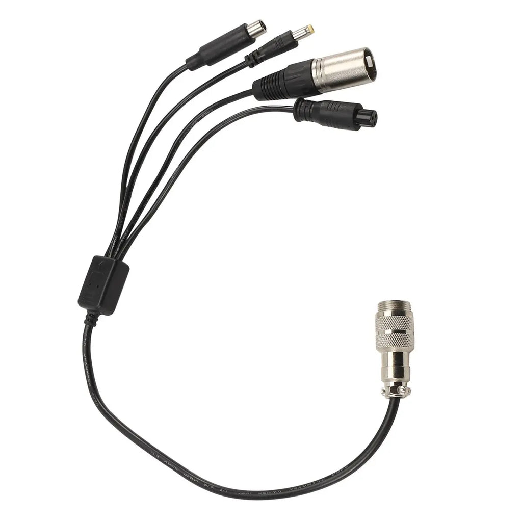 Adapter Cable GX16 to DC 5.5mm / DC 8mm / XLR / GX12 Connector Y Splitter Adapter