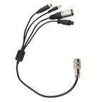 Adapter Cable GX16 to DC 5.5mm / DC 8mm / XLR / GX12 Connector Y Splitter Adapter
