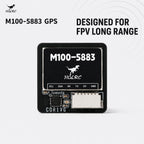 HGLRC M100-5883 GPS Compass Module M10 10 Hz 115200bps 72CH UBLOX for UAV Drone Flight Controller RC Airplane BN-880 Alternative