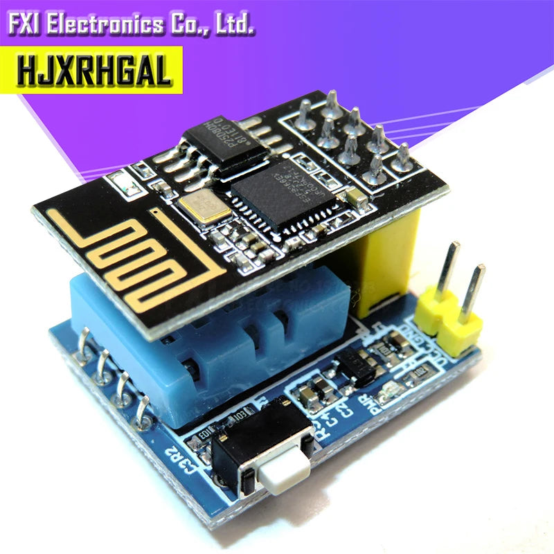 ESP8266 ESP-01 ESP-01S DHT11 Temperature Humidity Sensor Module ESP8266 WIFI NodeMCU Smart Home Distance 400m  IOT DIY Kit