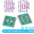10-100PCS Javino PCB Board Kit SMD Turn To DIP Adapter Converter Plate SOP MSOP SSOP TSSOP SOT23 8 10 14 16 20 28 SMT To DIP