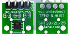 SHT20 Digital Temperature & Humidity Sensor Module: I2C-Enabled for Arduino