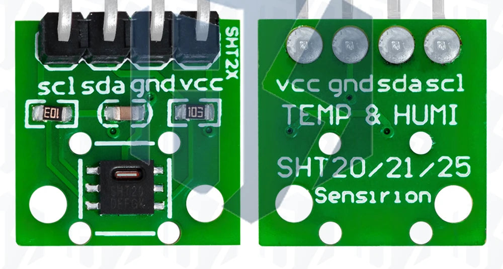 SHT20 Digital Temperature & Humidity Sensor Module: I2C-Enabled for Arduino
