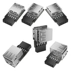 USB2.0 To Motherboards 9Pin Header Adapter Converts Internal 1/2 USB Female To 9pin Connector For Desktop Expansion