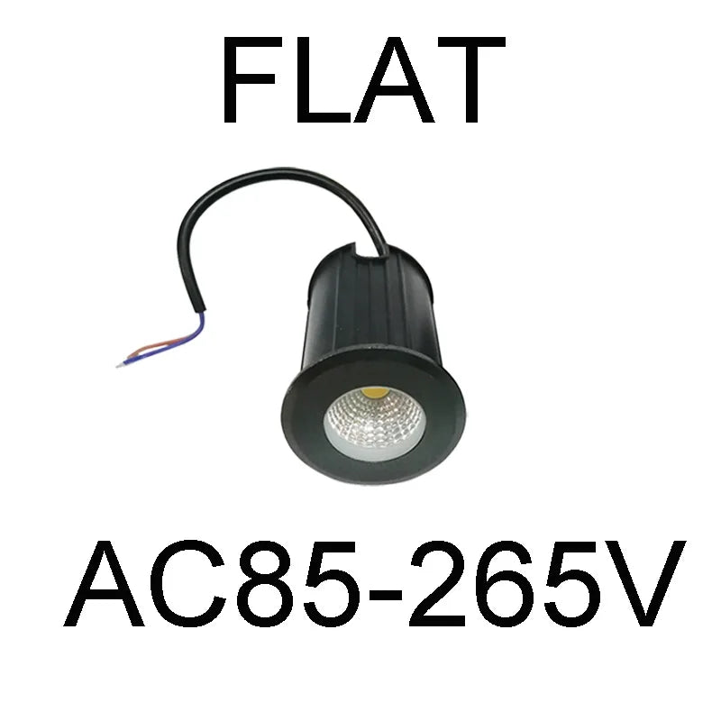 LED Underground Light 5W 3W Waterproof Outdoor Ground Garden Path Floor Buried Yard Spot Landscape IP67 DC12V AC220V 110V