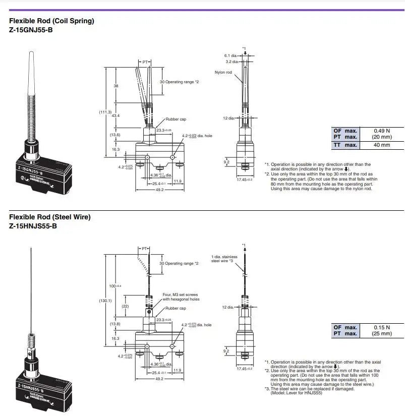 Authentic Original Omron Z-15GNJ55-B Z-15HNJS55-B Best-selling High Precision General-purpose Basic Switch