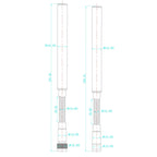 LoRa Wan Gooseneck Antenna 840MHz 863-870MHz 868MHz 869MHz 868-915MHz Meshtastic High Efficiency Antenna SMA Connector