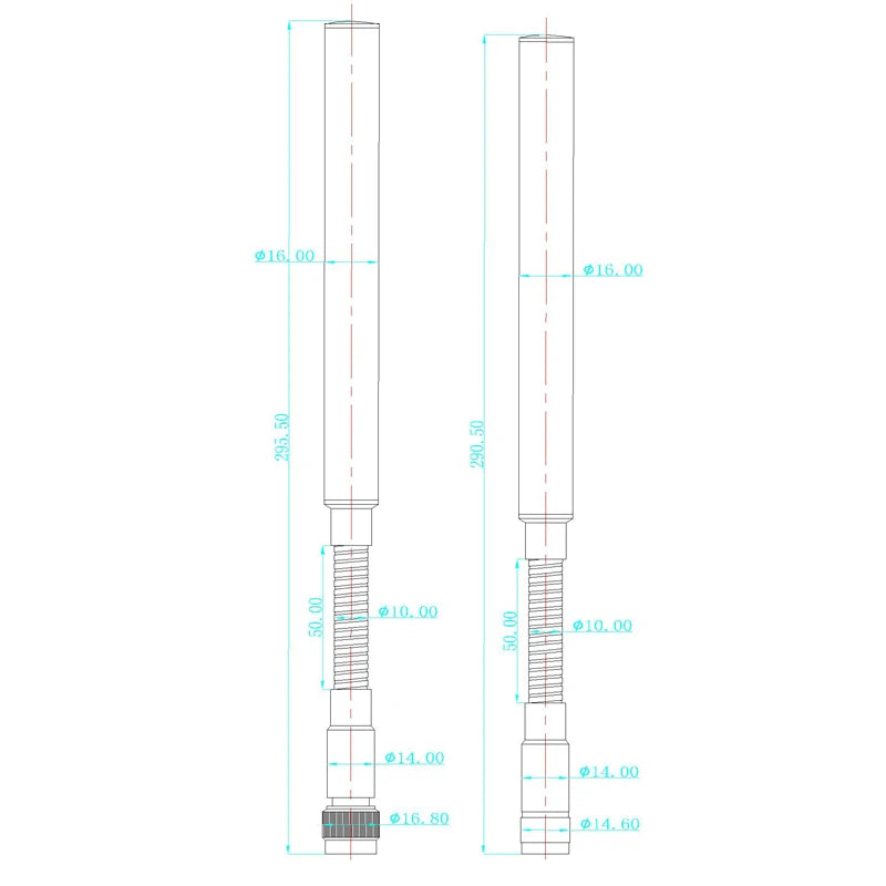 LoRa Wan Gooseneck Antenna 840MHz 863-870MHz 868MHz 869MHz 868-915MHz Meshtastic High Efficiency Antenna SMA Connector
