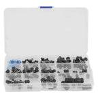 145Pcs Values Assortment 10uH-10mH Inductor 12 Values with A Storage Box Choke Inductor Inductor Coil Hobby Electronics