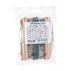 1/4W 1/2W 1W 2W 3W Resistance Set 1% Metal Film Resistor Assortment Kit 1K~820K 0.1R~750R 10K 6.8R 7.5R 47R 41R
