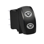 WINDSHIELD WIPER Rocker Switch DPDT 3 Position 2 In 1 Window Washer Switch 12V 20A Waterproof for CARS BOAT BUS RV SUV ATV UTV