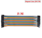 Dupont Line 10CM 20CM 30CM 40Pin Male to Male + Male to Female and Female to Female Jumper Wire Dupont Cable for Arduino DIY KIT