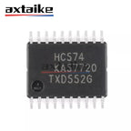 10PCS 74HC574PW TSSOP-20 74HC574PW,118 74HC574 SN74HC574PWR HC574 SMD Octal D-type Flip-flop Positive Edge-trigger 3-state IC