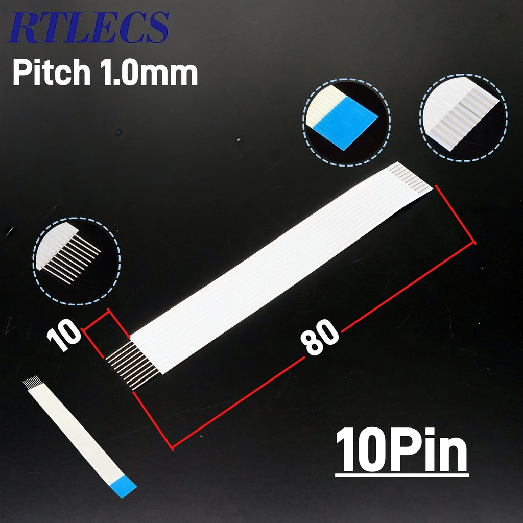 1.0 2.54 MM FPC FFC Flexstrip Cable Jumper 8 10 12 13 24 Pin JSN-2.54 Solder PCB Through Hole Nomex Insulator 24 AWG 3.0A