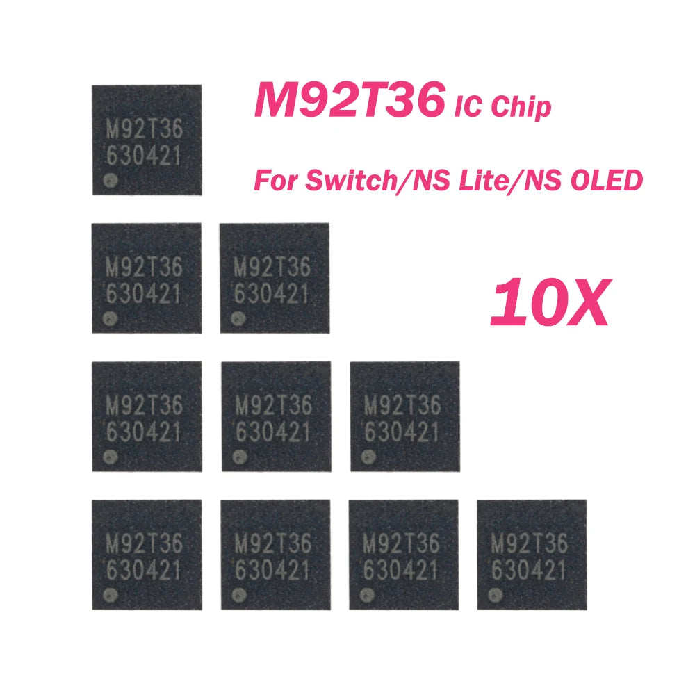 2/5/10PCS Replacement M92T36 IC Chip Power Management IC Power IC Charge Chip for Nintend Switch/NS Lite/NS OLED Motherboard